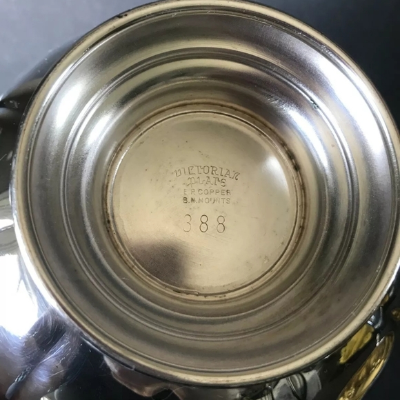 Victorian Plate Silver Plated Melon Tea Set - Picture 2 of 12